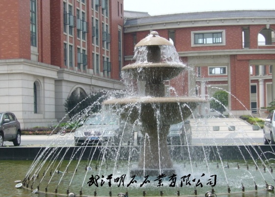 石雕喷泉
