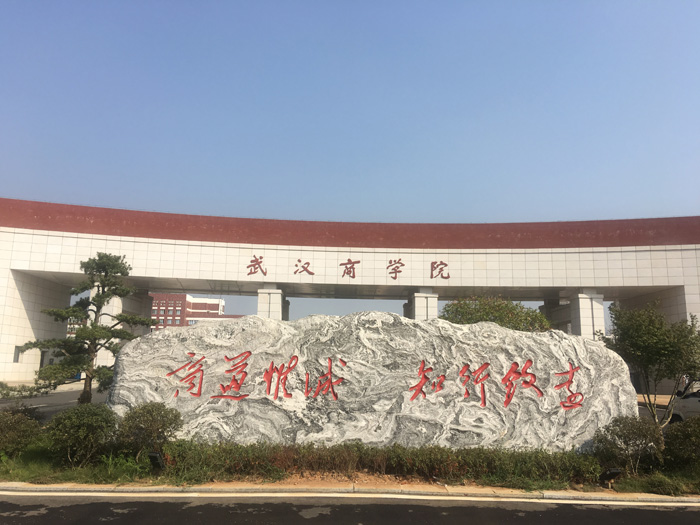 武汉商学院景观石